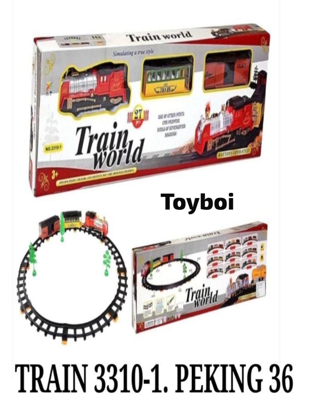 Train World Playset