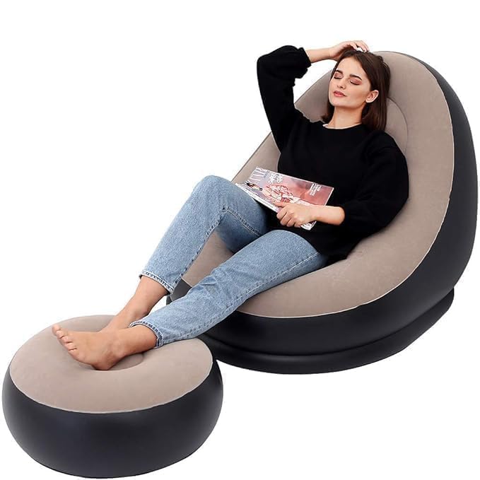 Modern Inflatable Lounge Chair Set