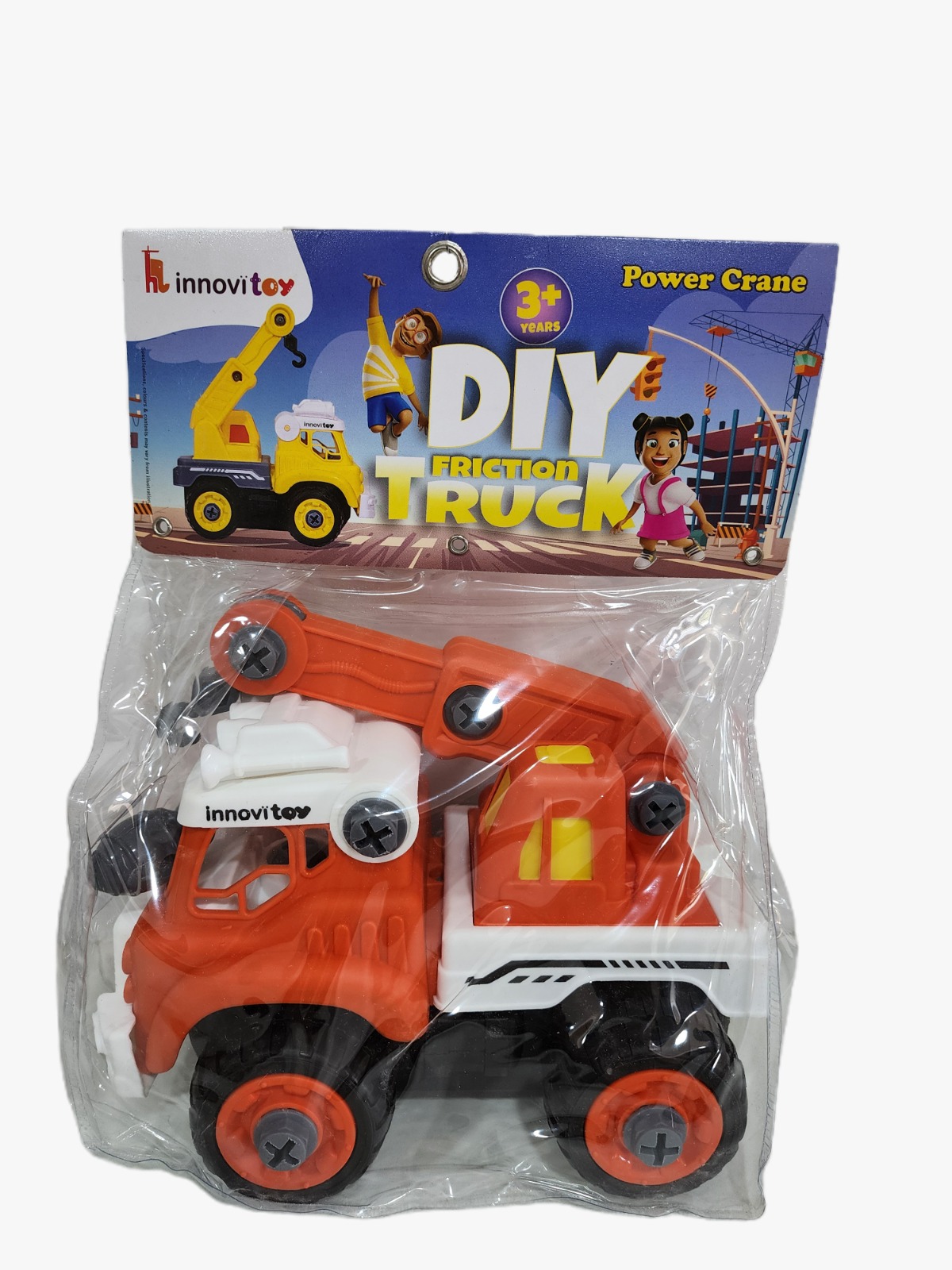 DIY Friction Truck Toy