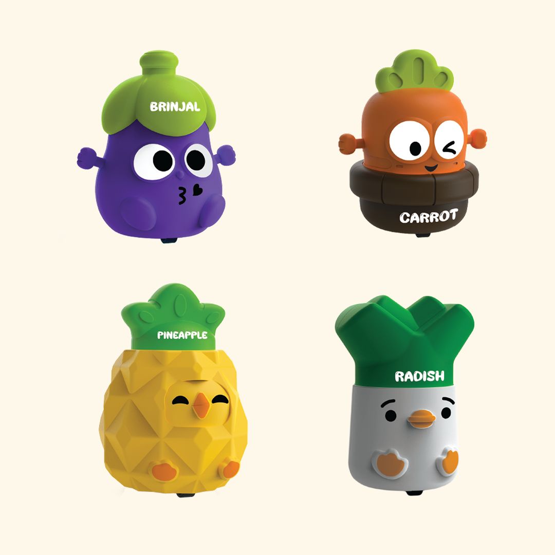 Cute Vegetable and Fruit Figurines