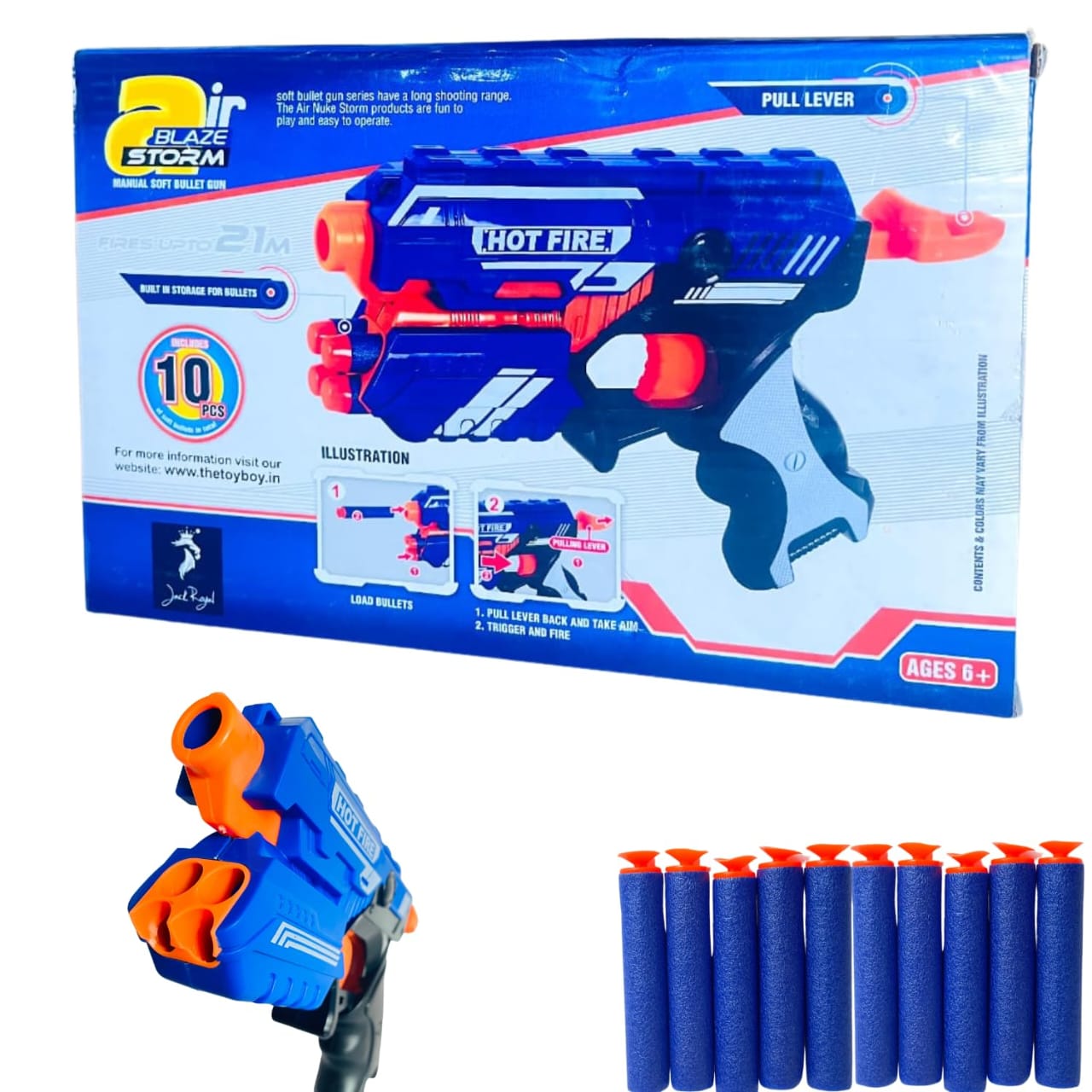 Hot Fire Foam Dart Gun