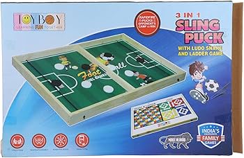3 in 1 Sling Puck Game Set