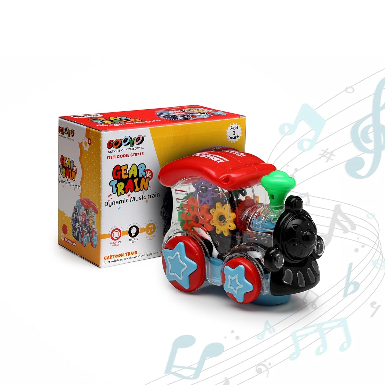Gear Train Dynamic Music Train Toy