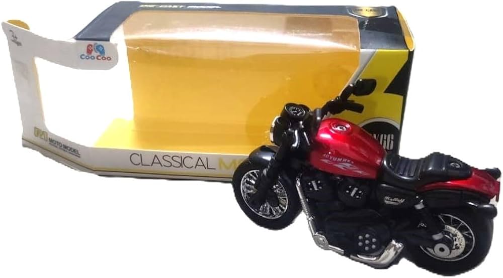 Die-cast Classical Motorcycle Toy
