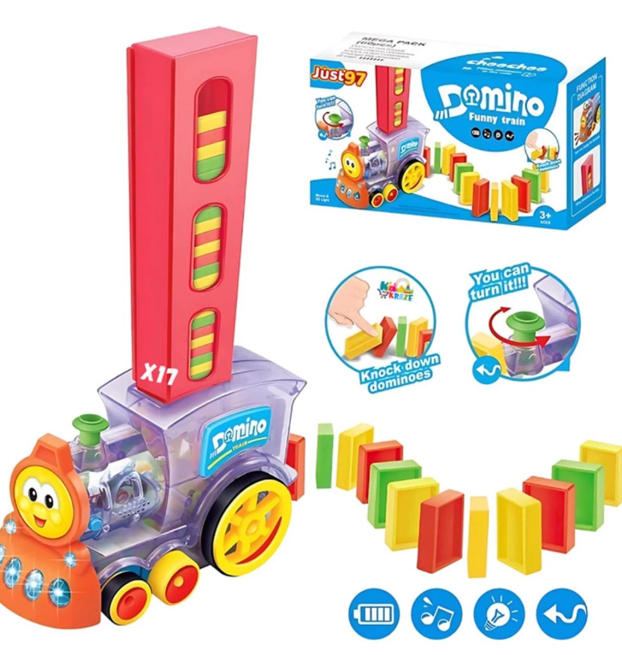 Domino Funny Train Toy