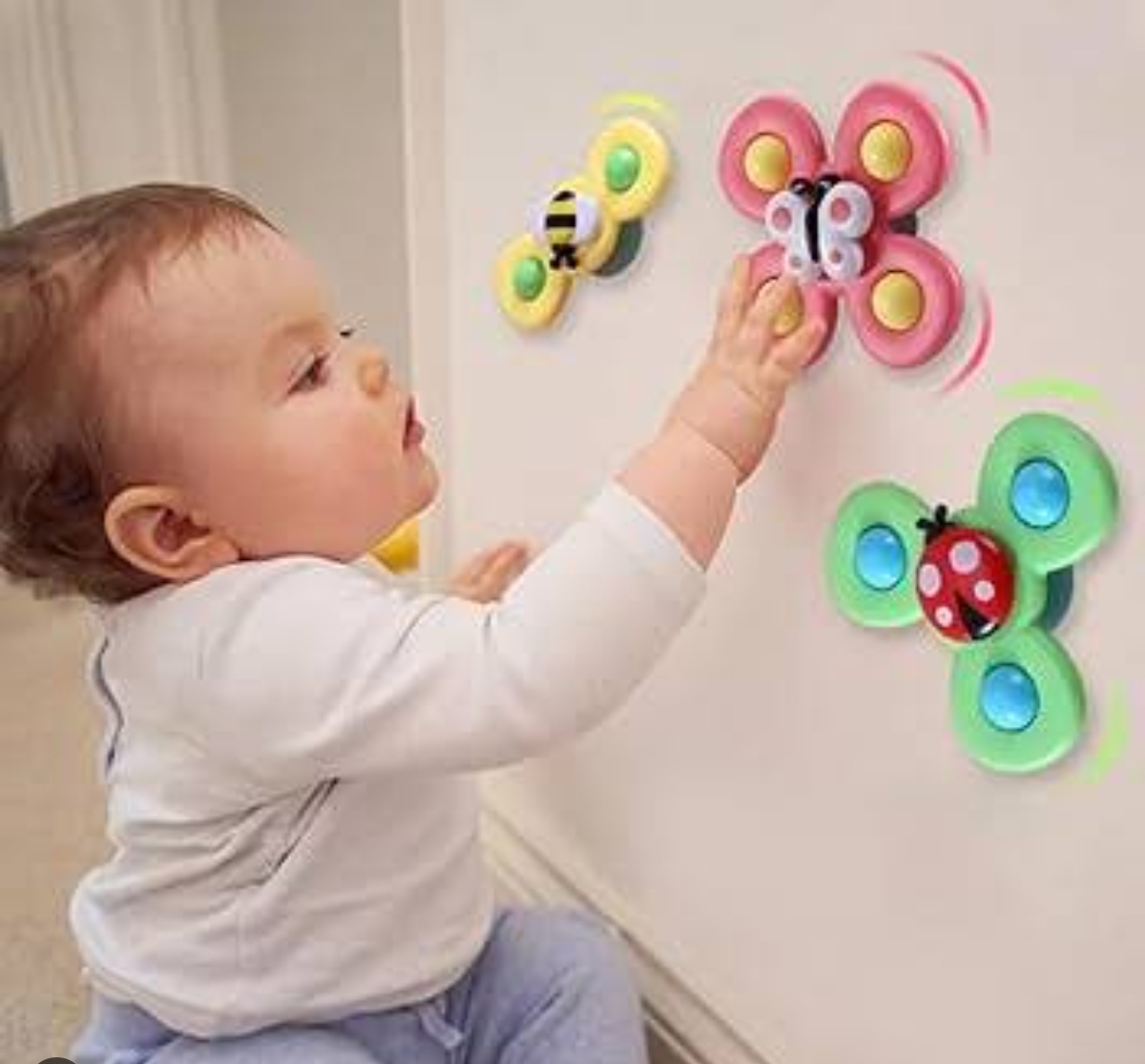 Wall-Mounted Spinning Fidget Toys