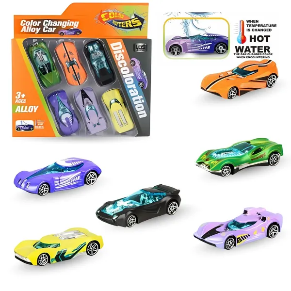 Color Changing Alloy Car Set