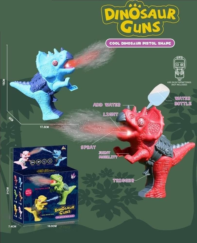 Dinosaur Guns Water Spray Toy