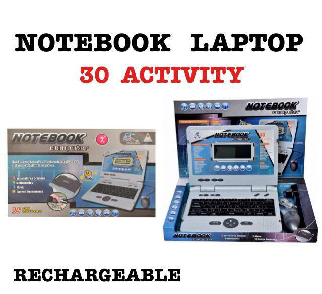 Notebook Laptop Educational Toy
