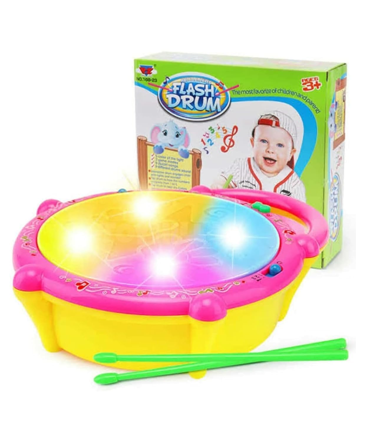 Flash Drum Musical Toy 980/piece