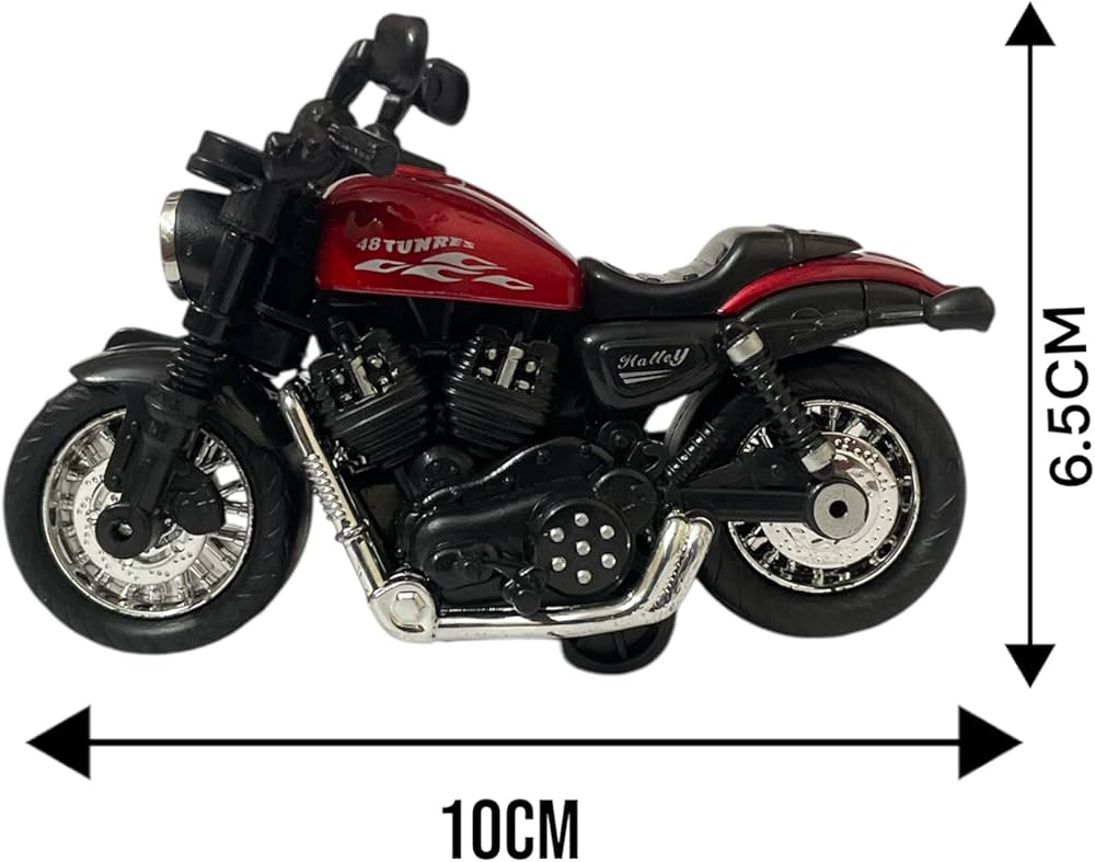 Die-cast Classical Motorcycle Toy