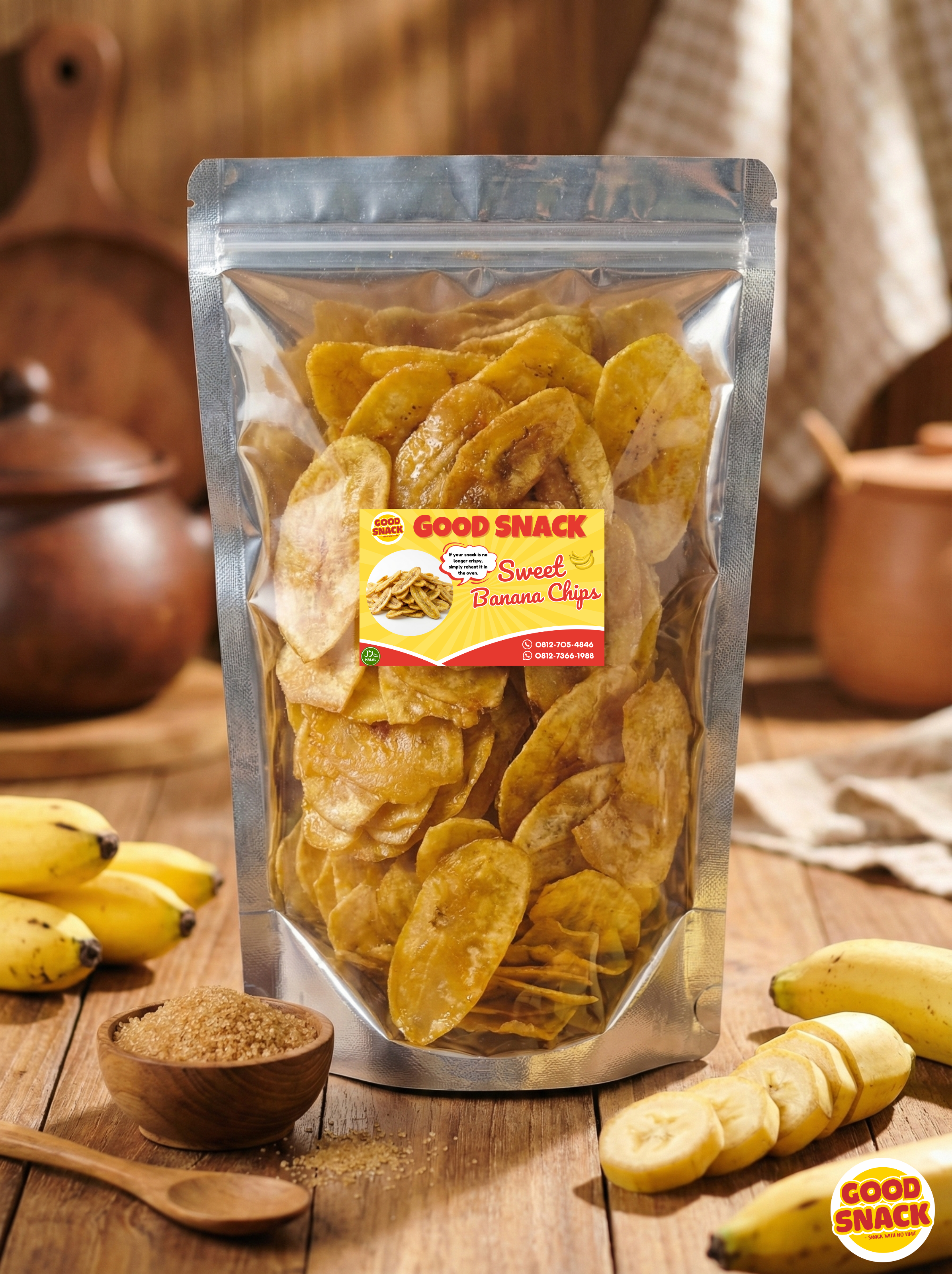 Sweet Banana Chips