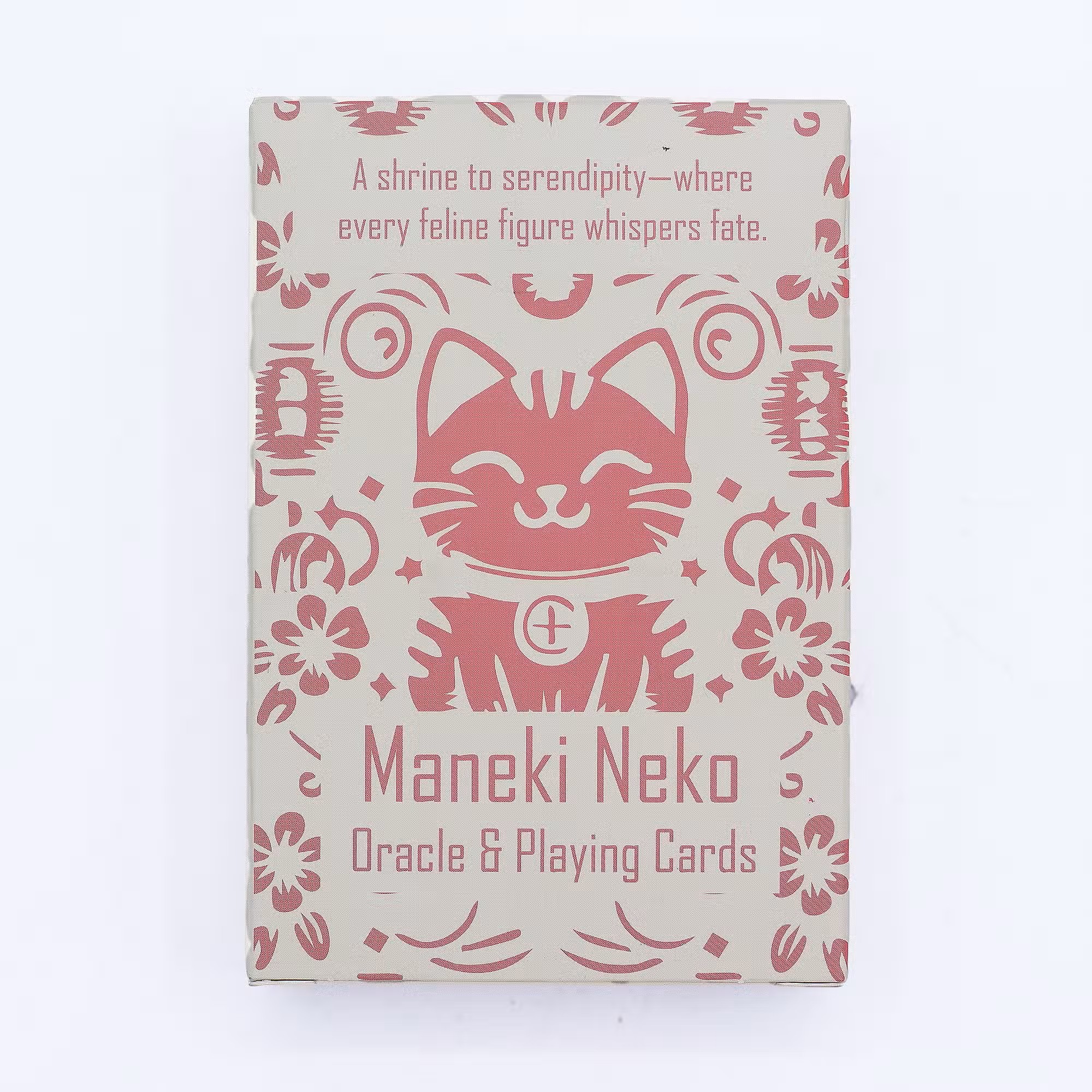 Fortune Cats Playing & Oracle Cards- Maneki Neko Deck