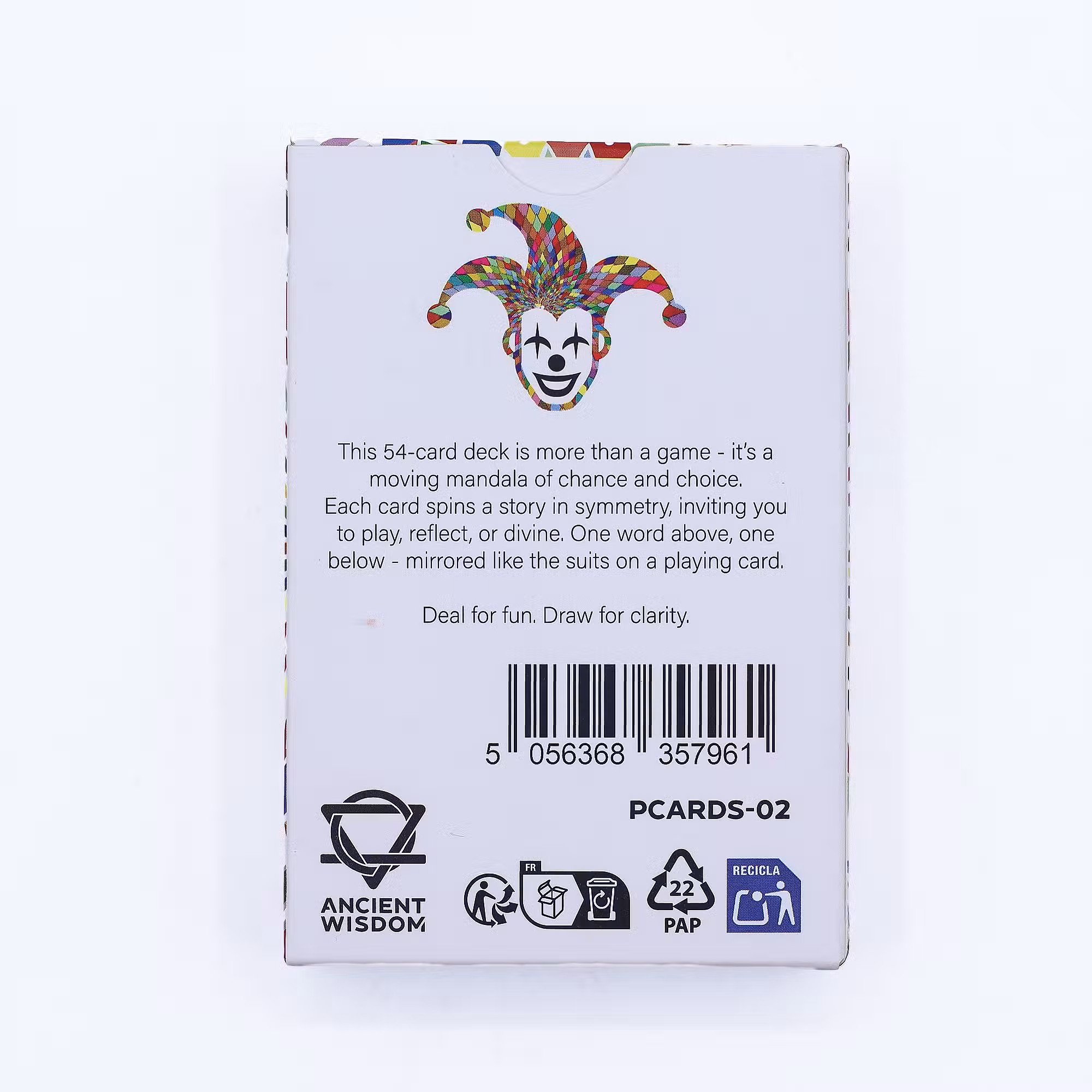 Mandala Playing & Oracle Cards – Kaleidoscope Symmetry