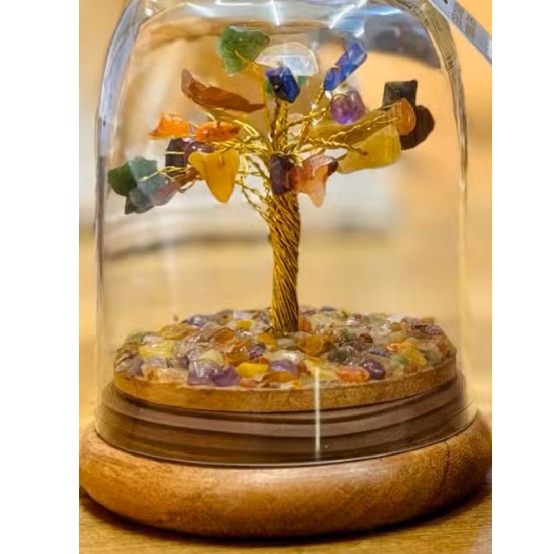 Gemstone Dome Garden - Seven Chakra - 30 chipstones