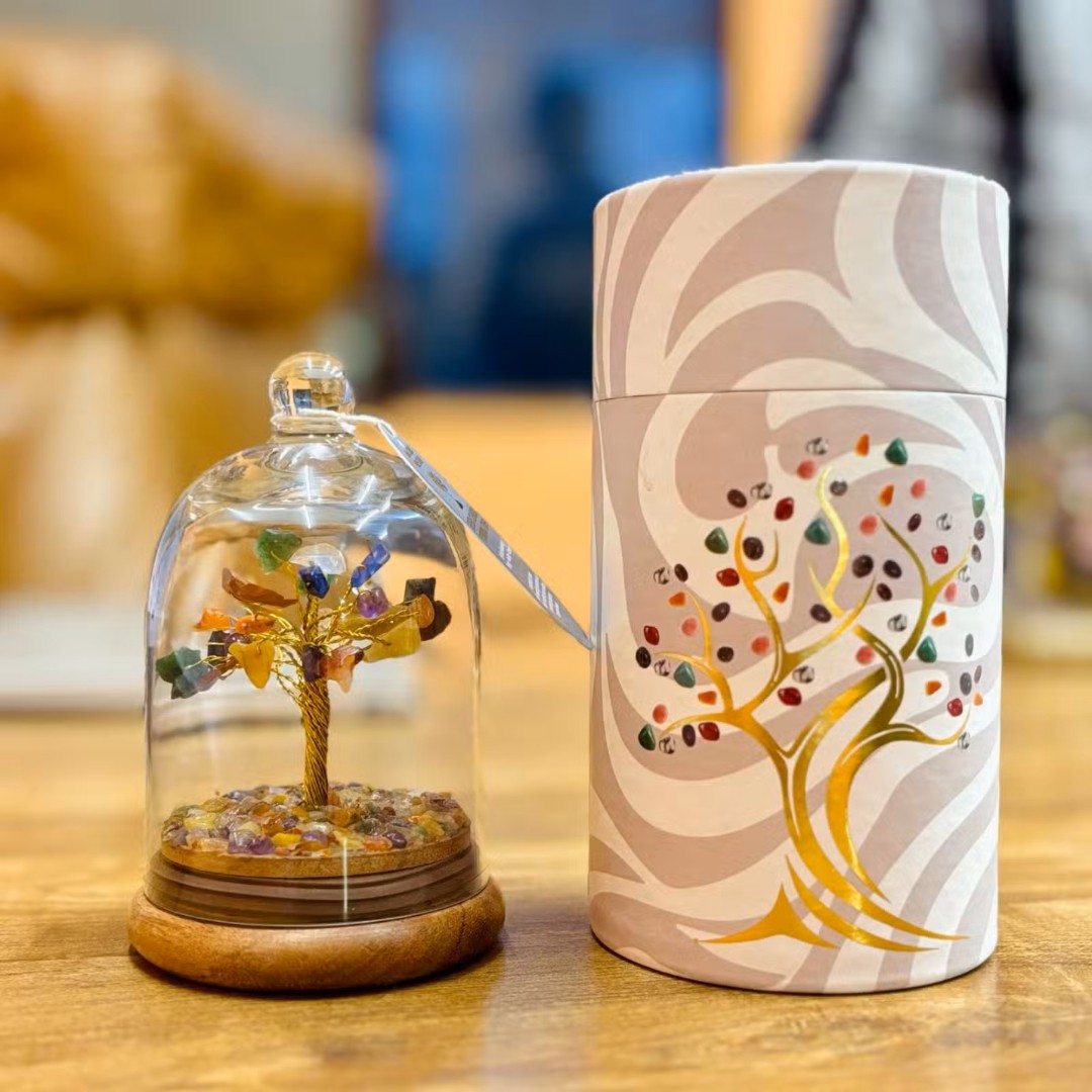 Gemstone Dome Garden - Seven Chakra - 30 chipstones