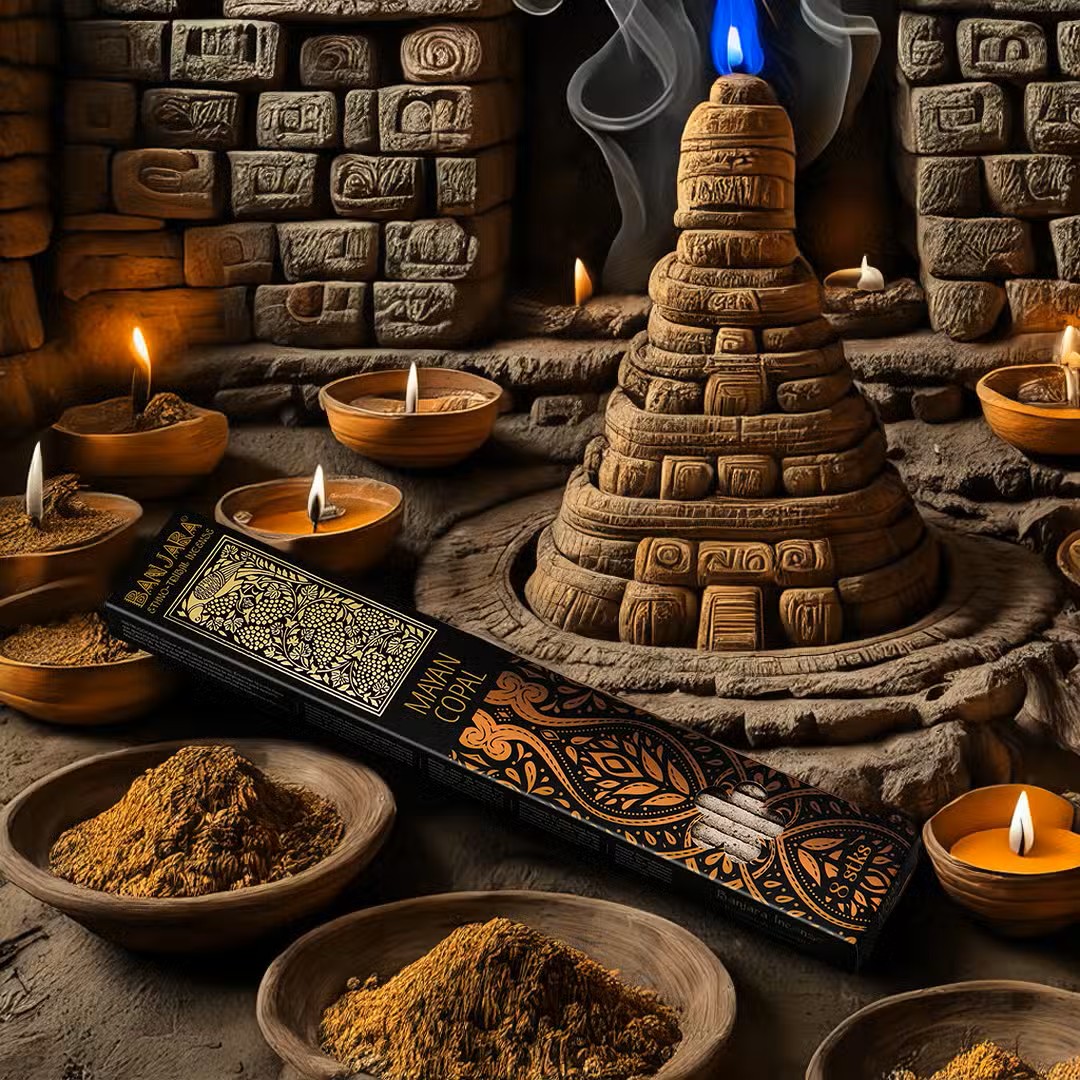 Banjara Extra Long Smudge Stick - Mayan Copal