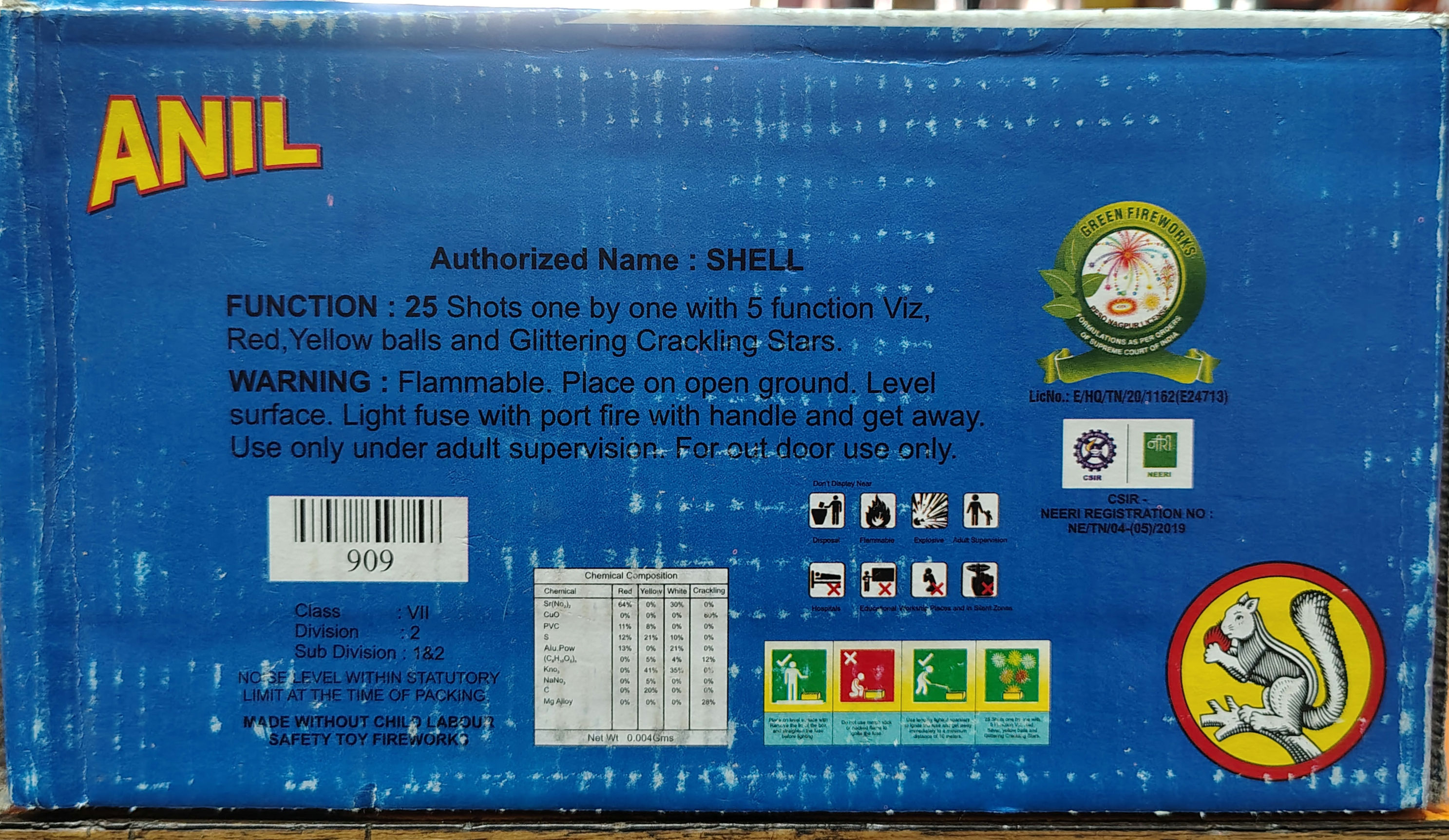 Anil Marvel 25 Shots 