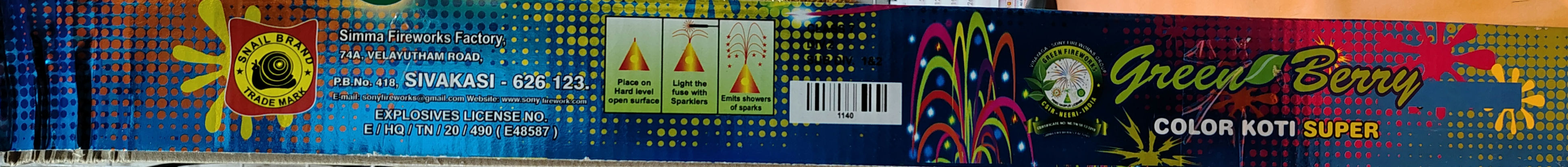 Color Green Berry (Koti)