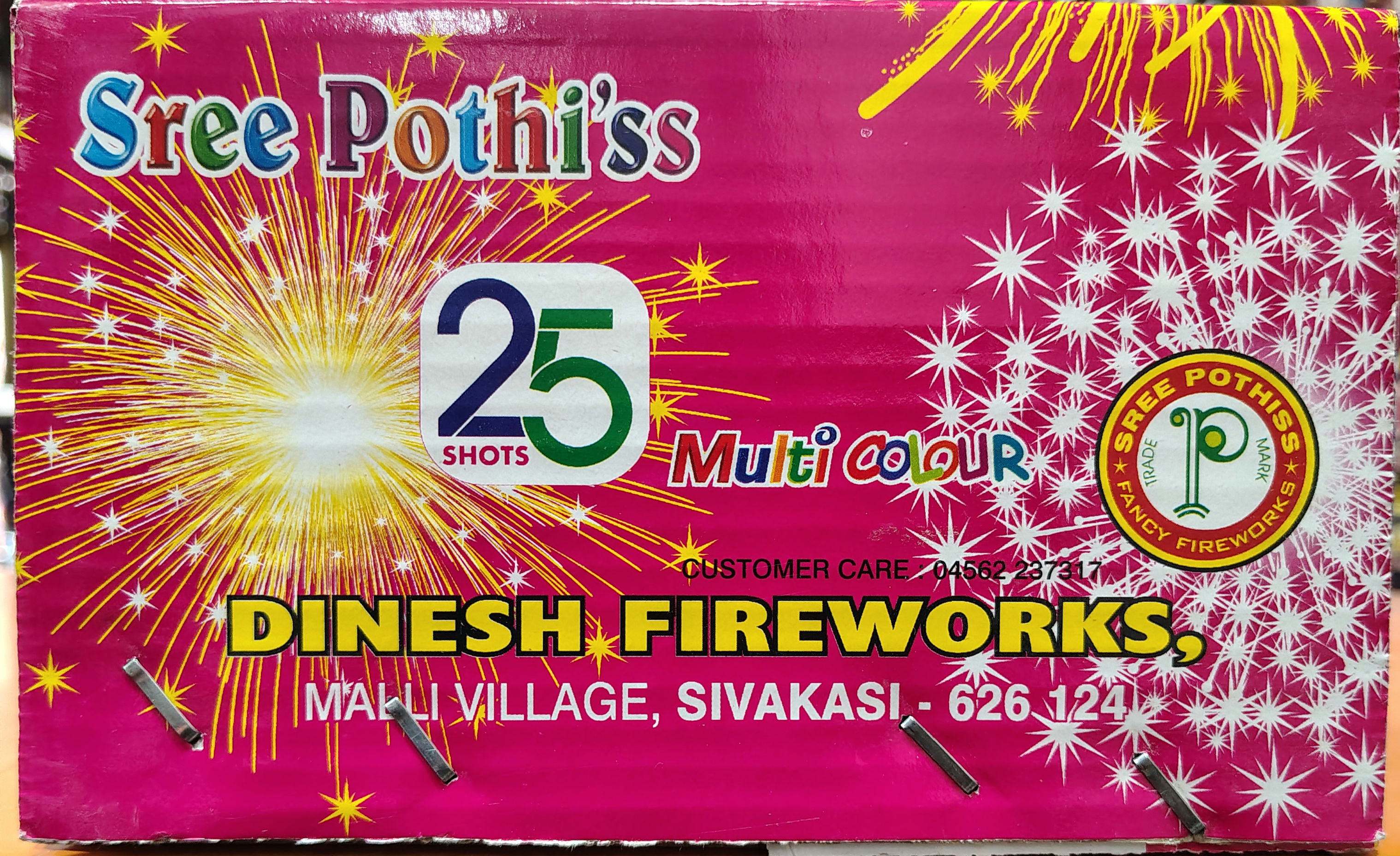Shree Pothi's 25 Shots Multicolour 