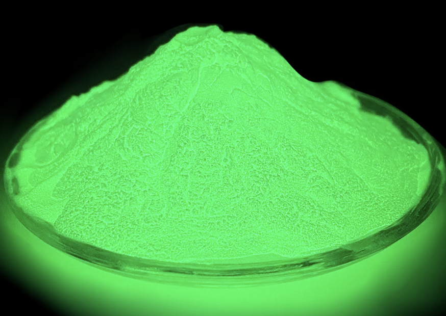 Pigment phosphorescent vert