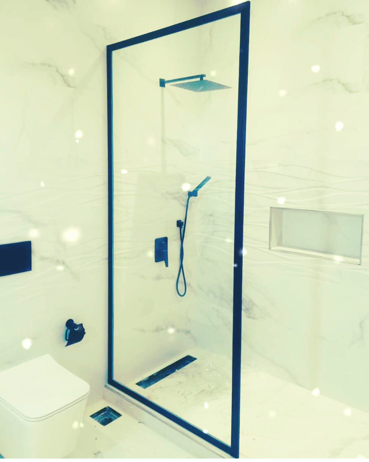 Modern Glass Shower Enclosure