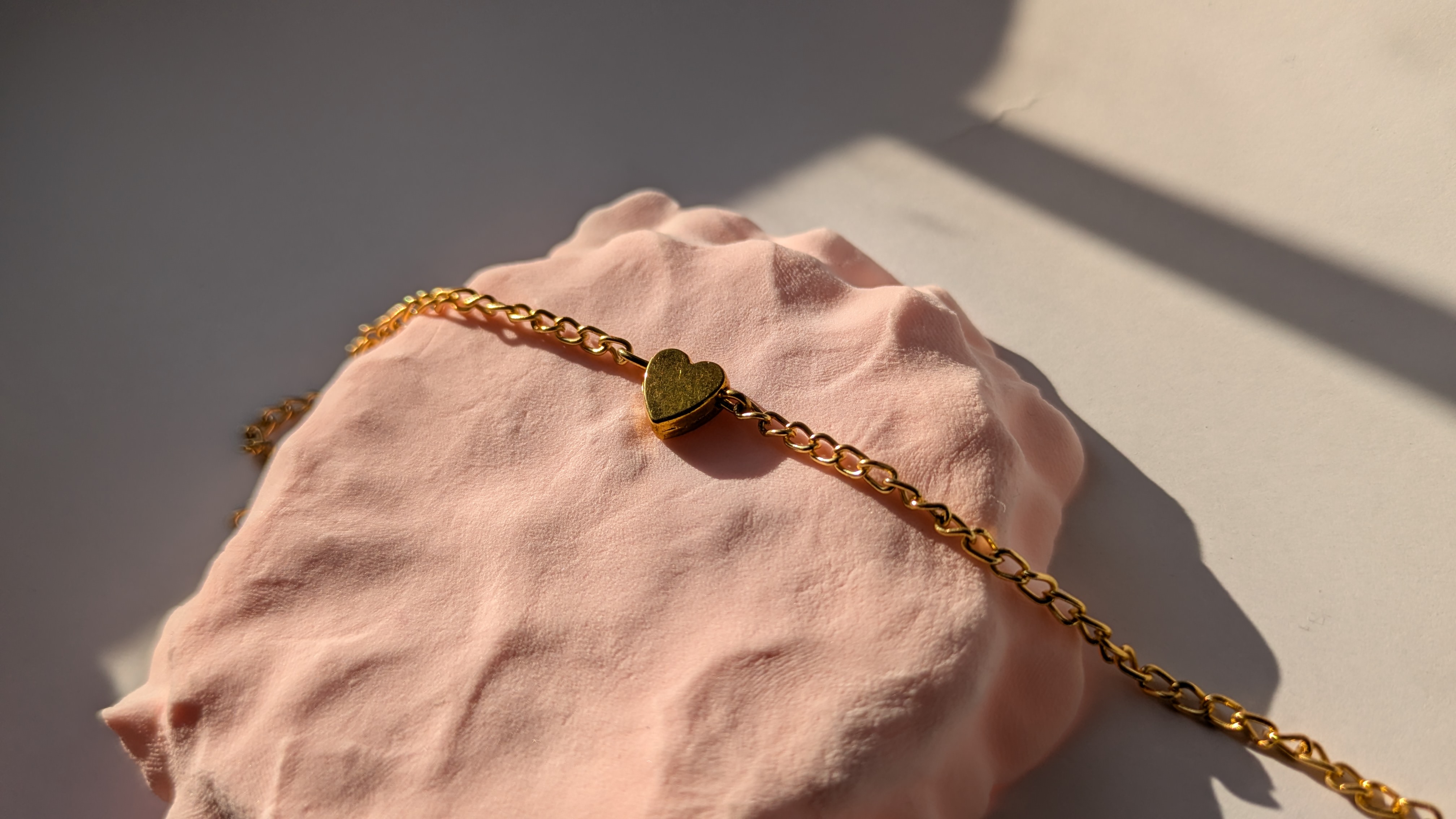 Golden Heart Bracelet
