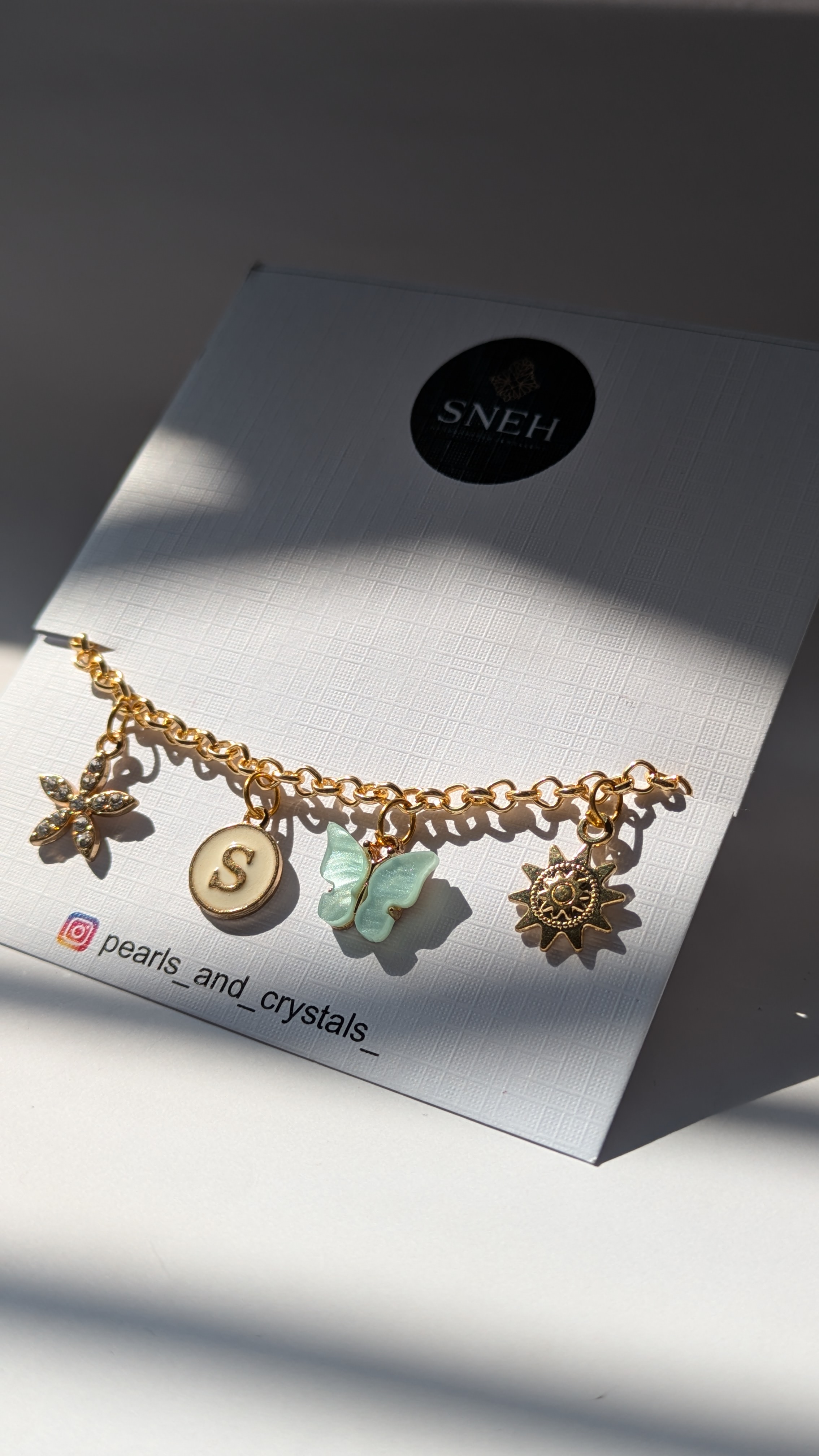 Gold Charm Bracelet
