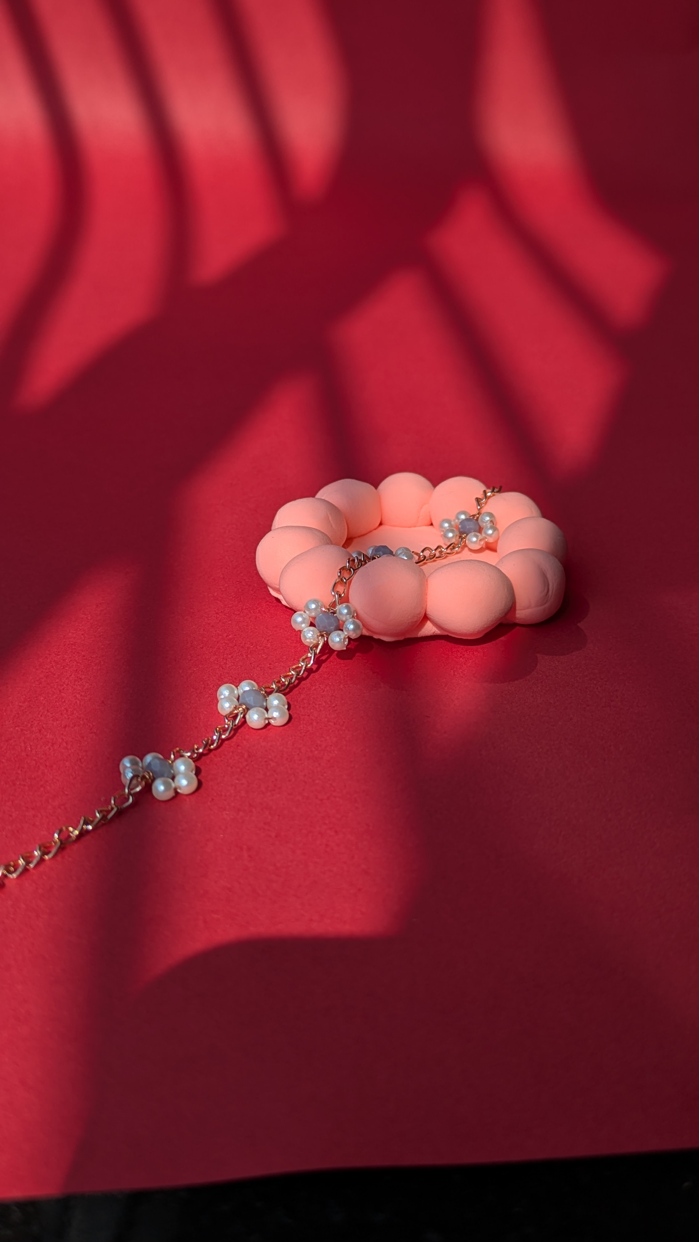 Pearl Bloom Chain Bracelet