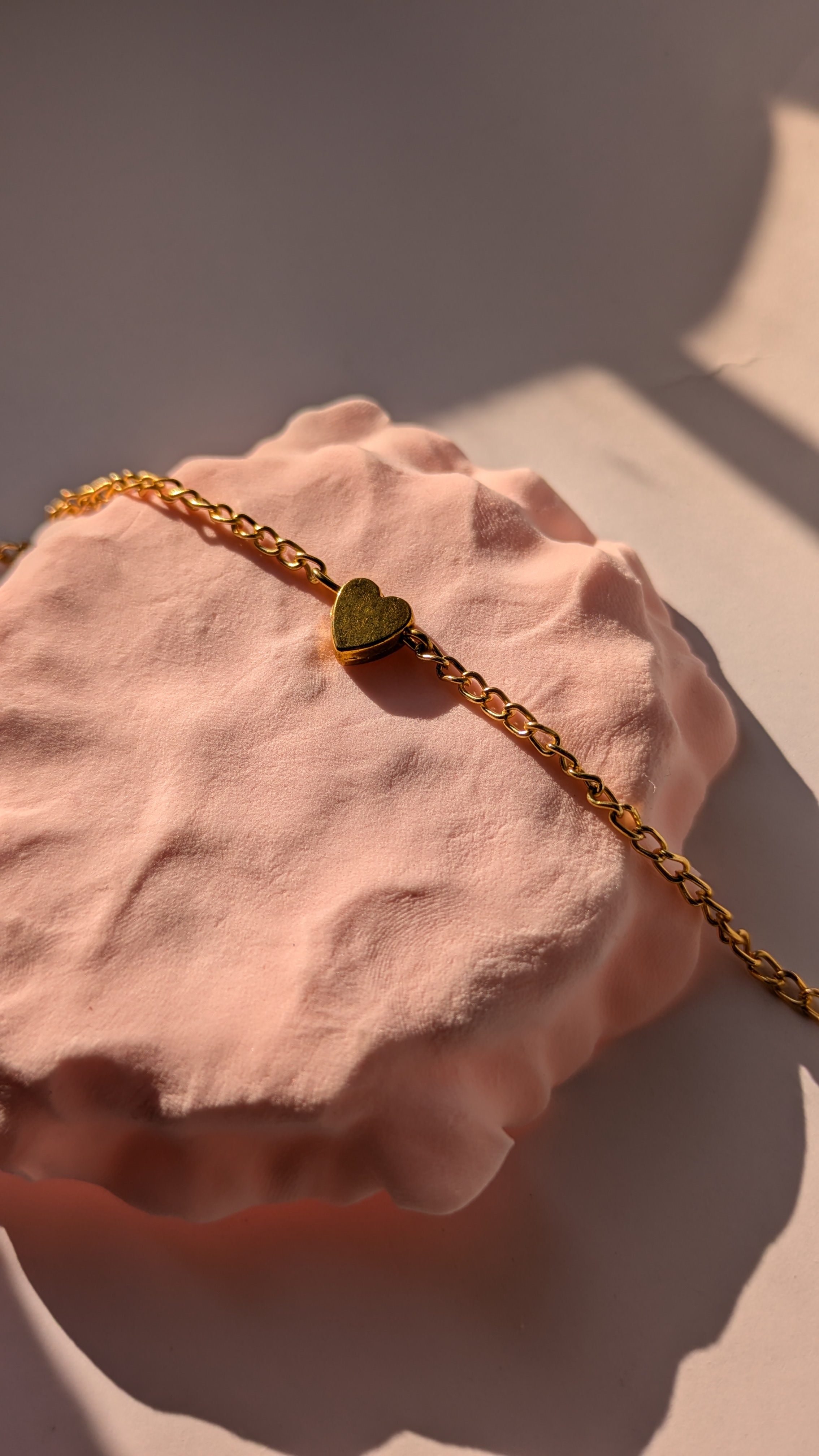 Golden Heart Bracelet