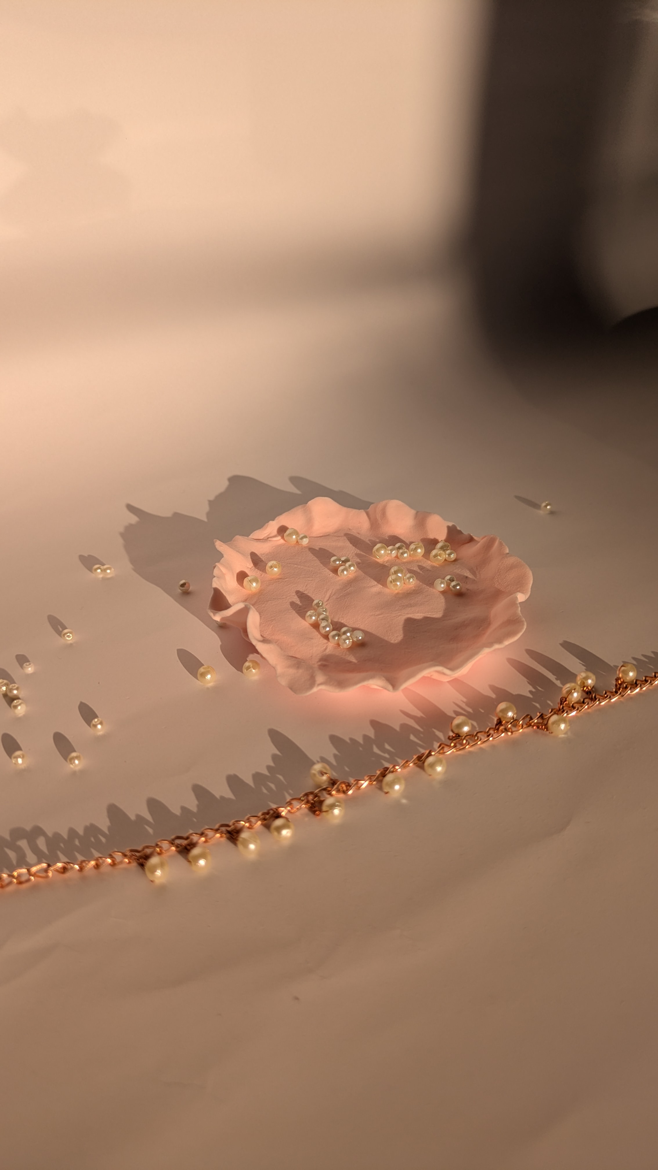 Ivory Pearl Drop Choker