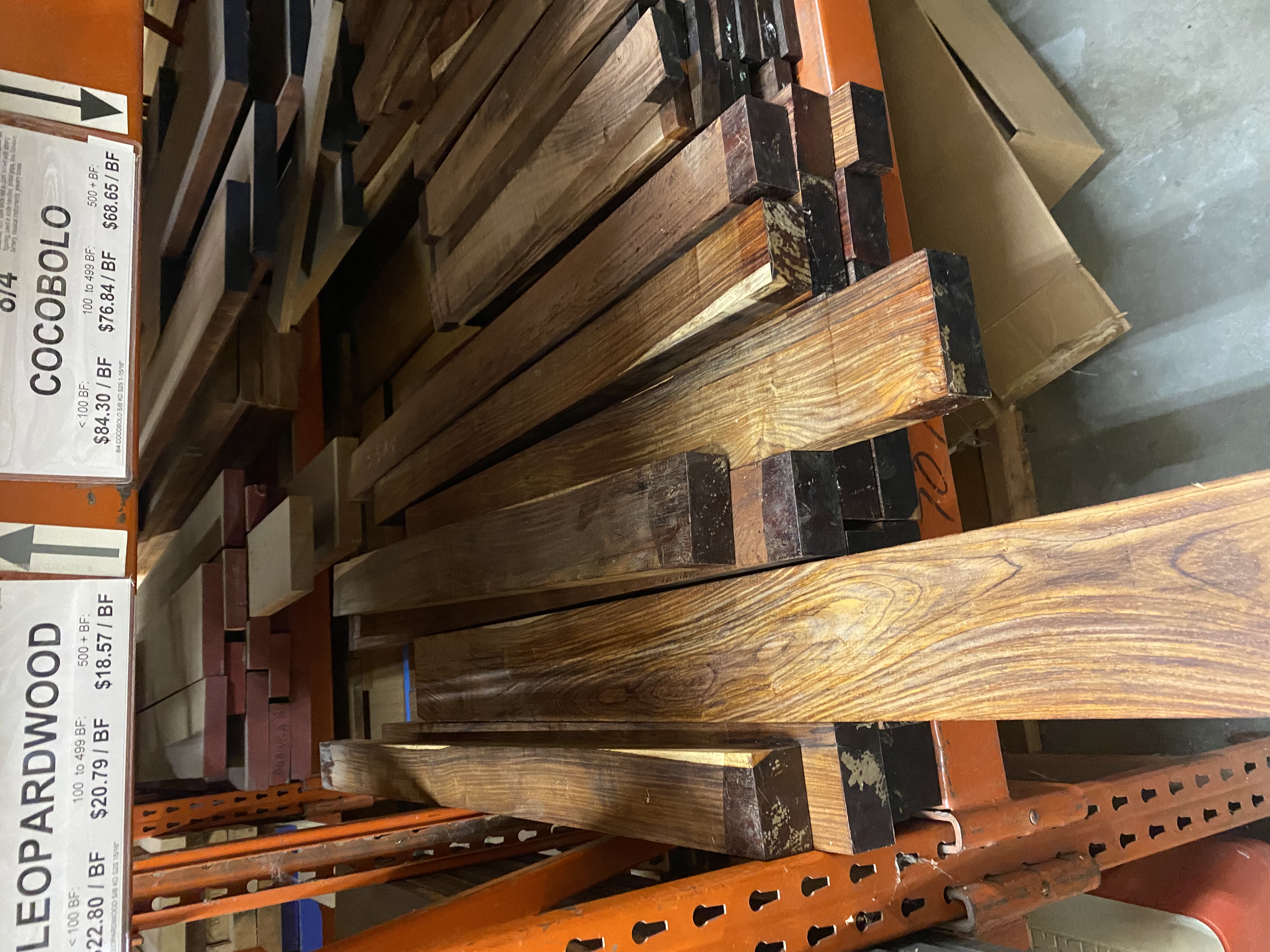 Full-custom neck, 2nd wood