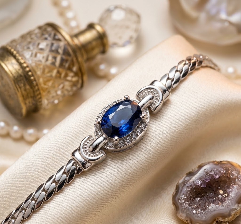 Elegant Sapphire Necklace