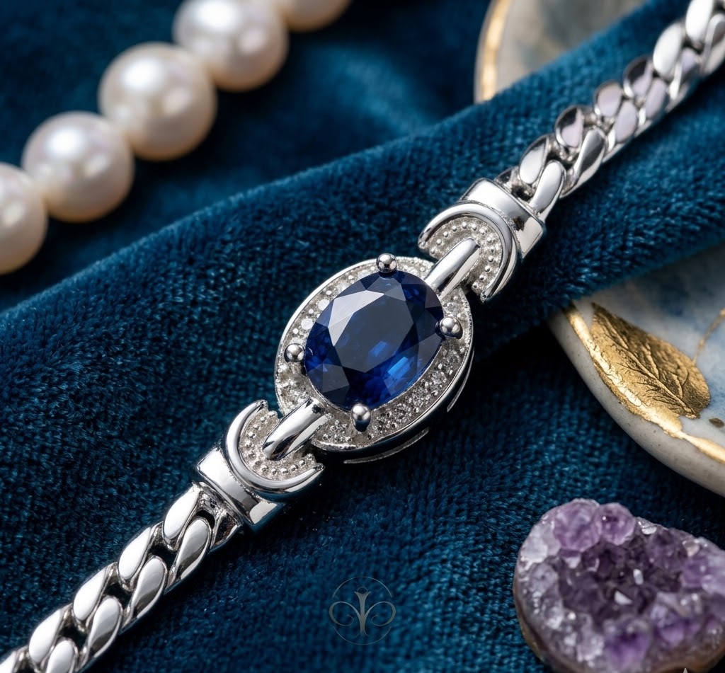 Elegant Sapphire Necklace