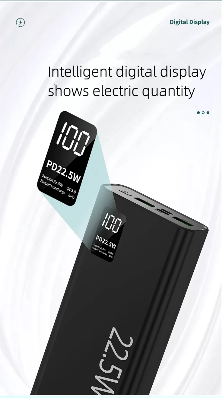 22.5W High-Speed Power Bank