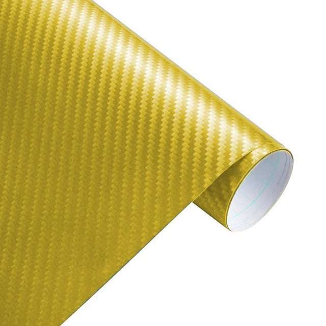 Wrapfolie 2d Carbon, keuze uit 9 kleuren.