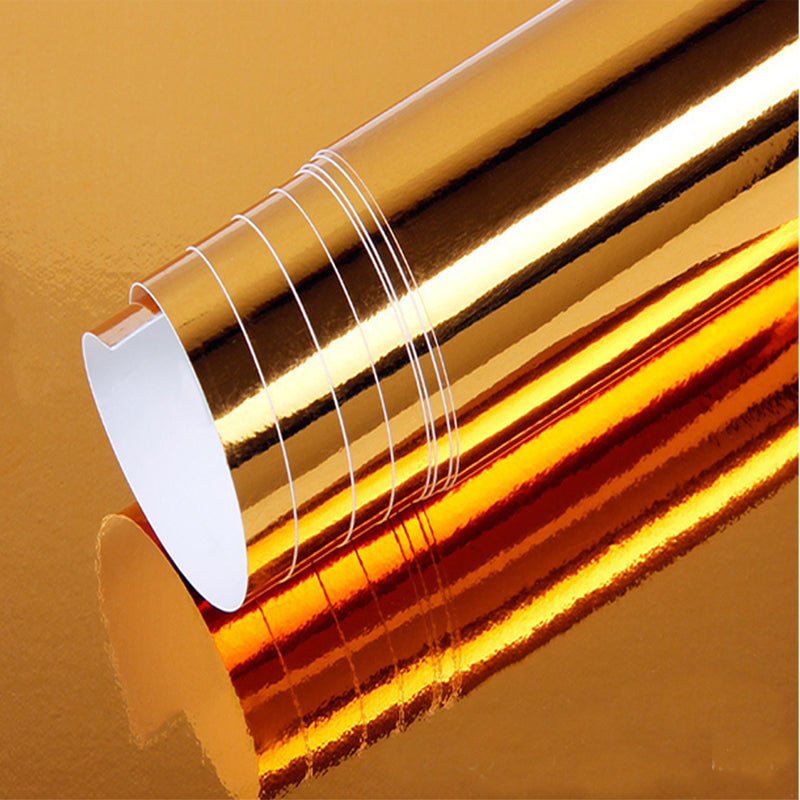 Wrapfolie Glans Chroom, keuze uit 6 kleuren