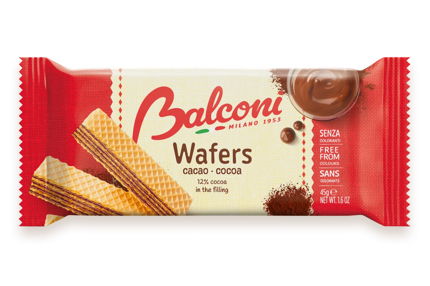 Balconi Cocoa Wafers