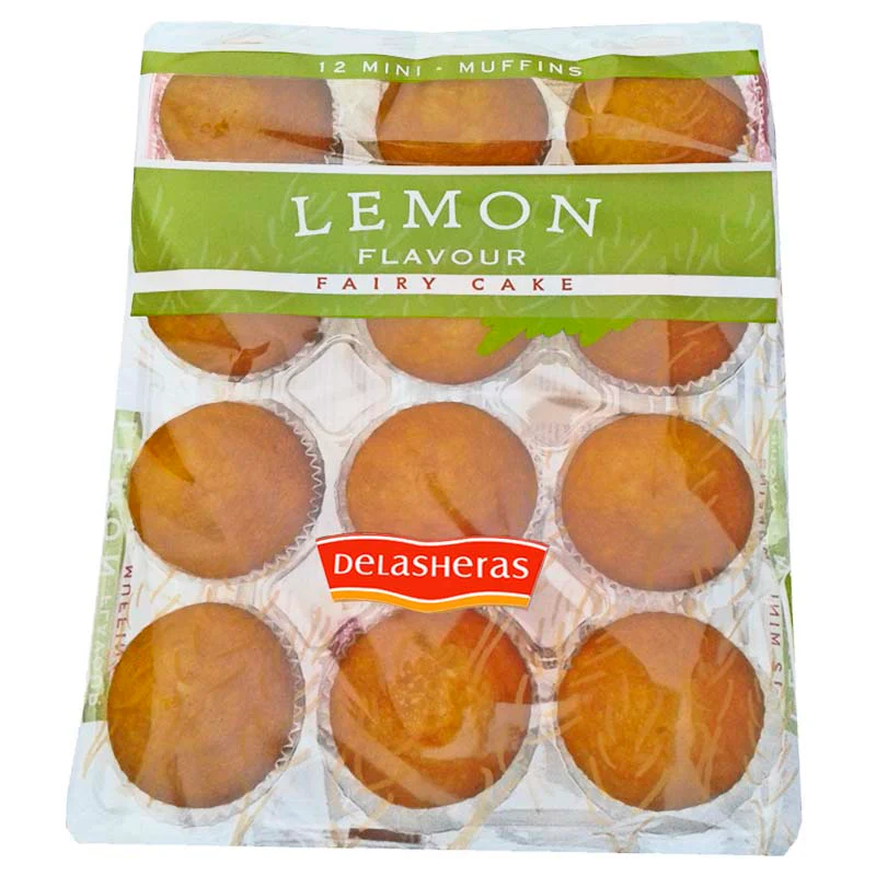 Lemon Flavour Fairy Cake Mini Muffins