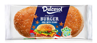 Dulcesol Maxi Burger Buns with Sesame