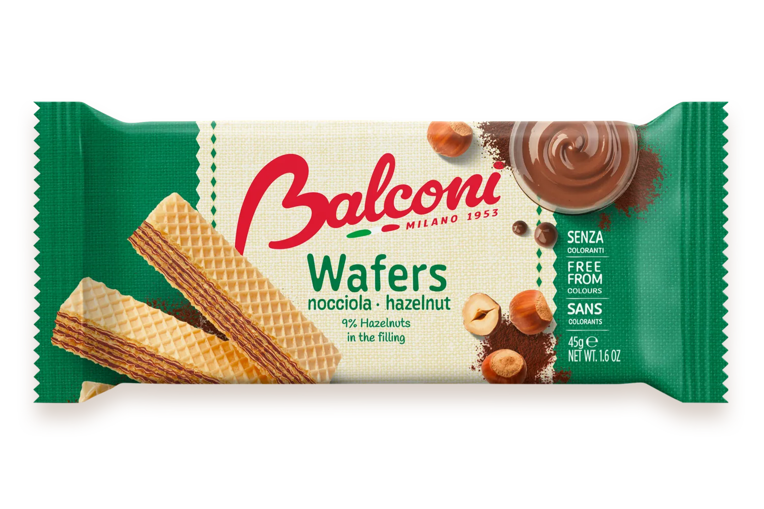 Balconi Wafers Hazelnut