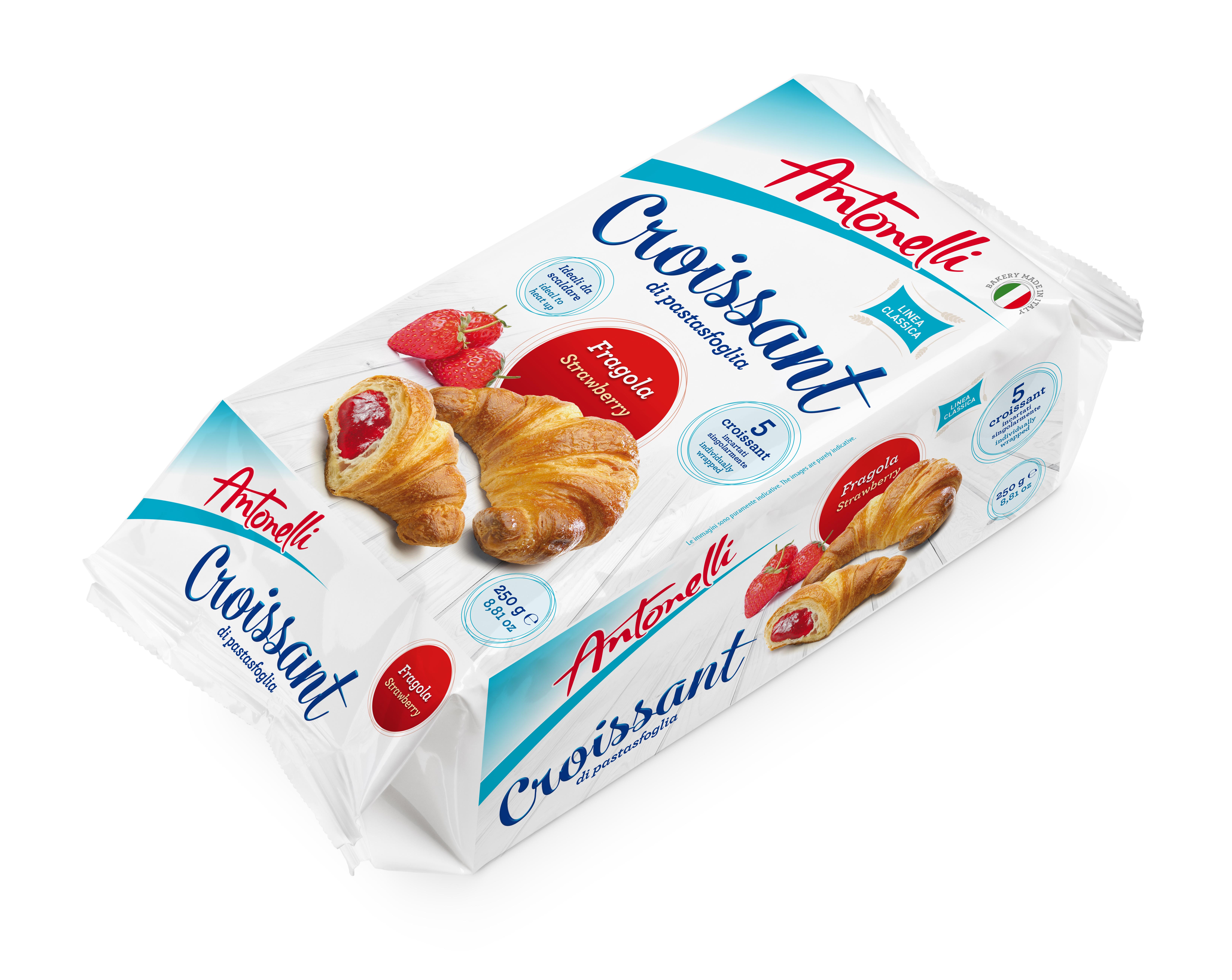 Antonelli Croissant with Strawberry Filling