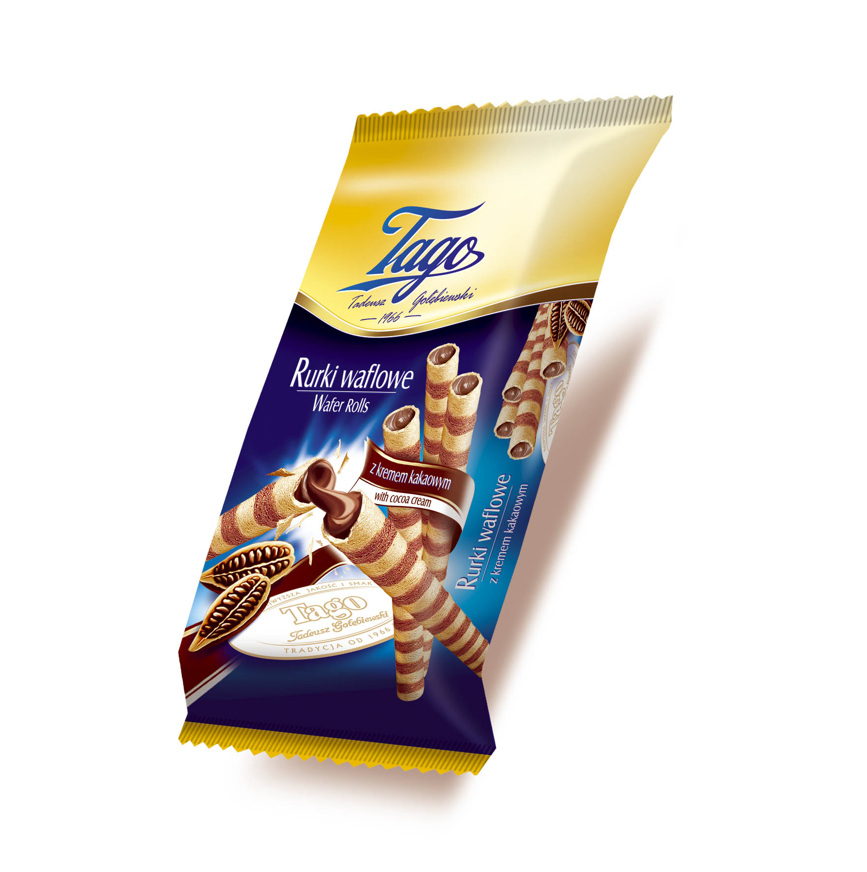 Tago Wafer Rolls Cacao 160g