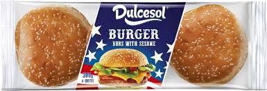 Dulcesol Burger Buns with Sesame