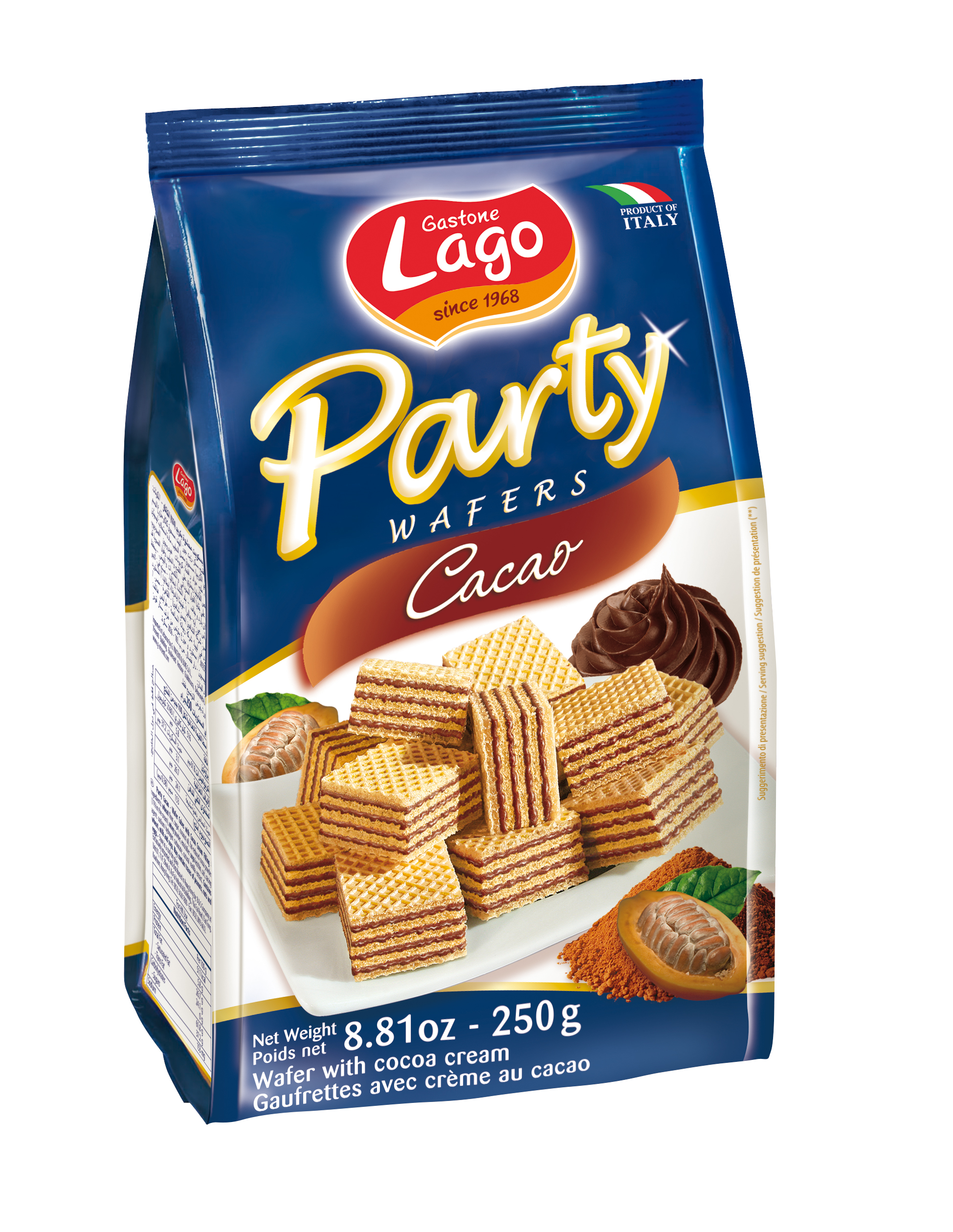 Gastone Lago Party Wafers Cacao