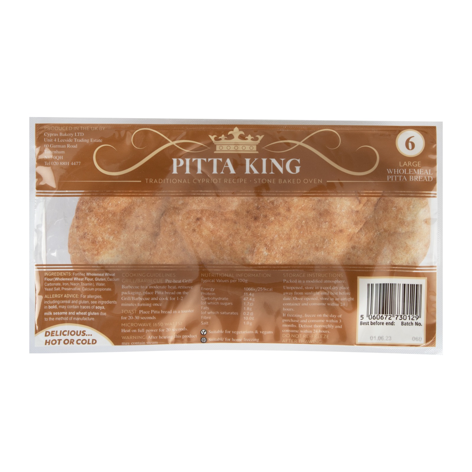 Pitta Wholemeal(18)