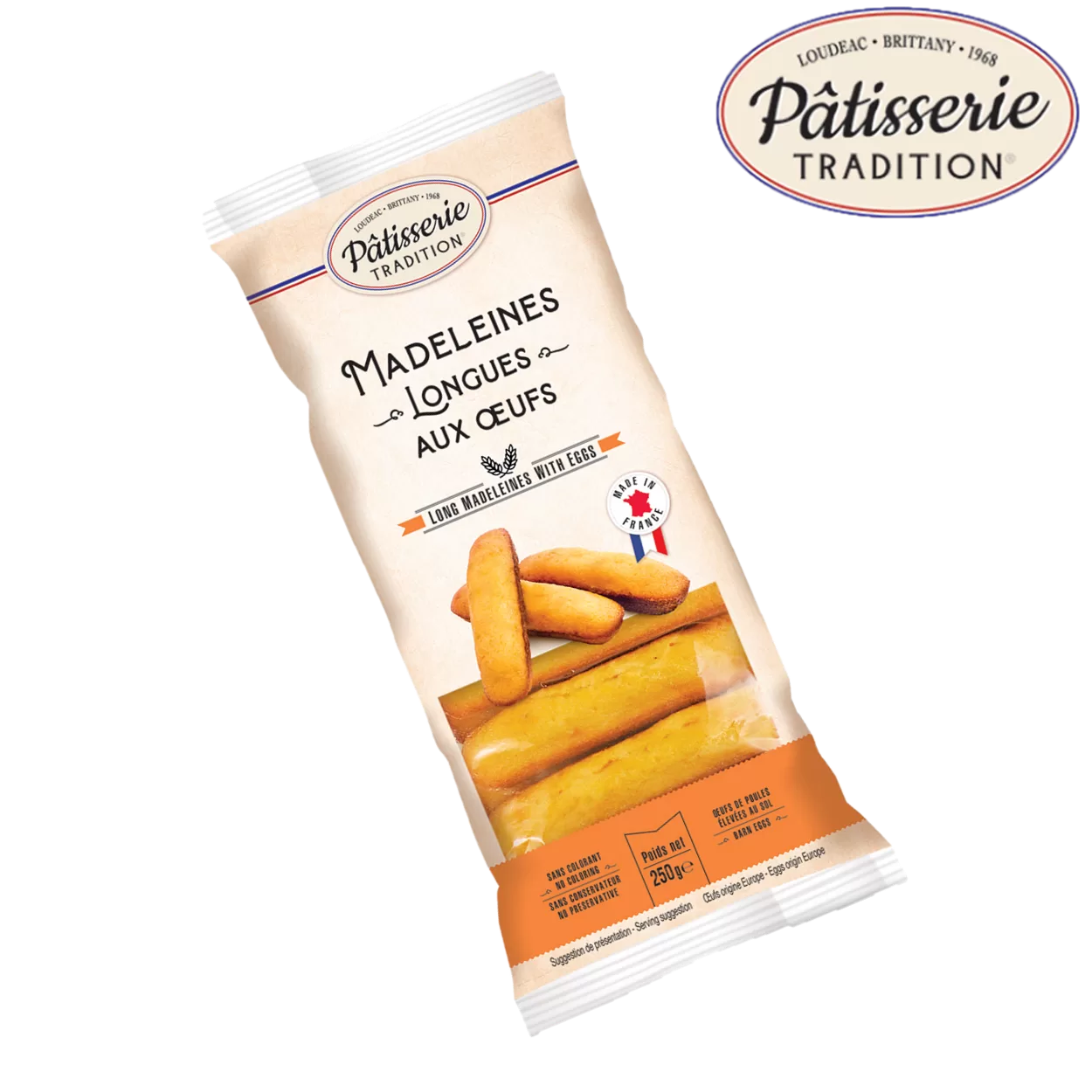 Madeleines Longues Aux Œufs