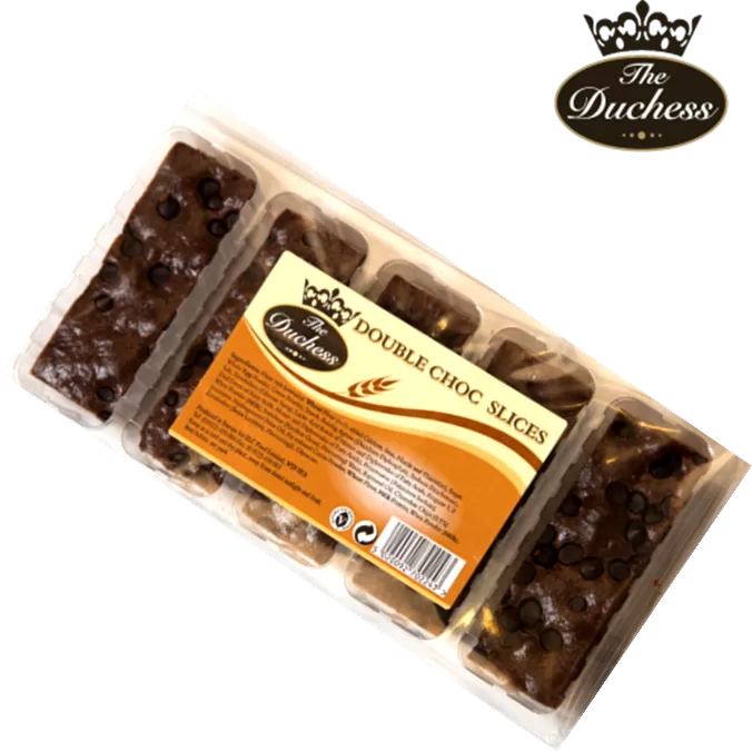The Duchess Double Choc Slices