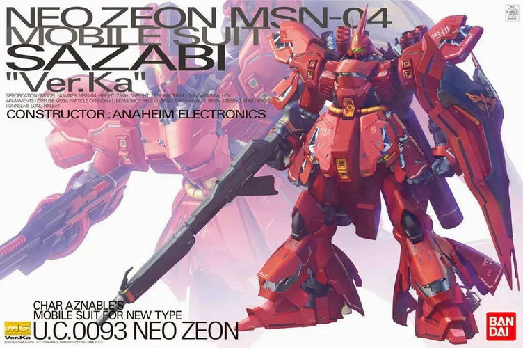 Neo Zeon MSN-04 Sazabi Ver.Ka Model Kit