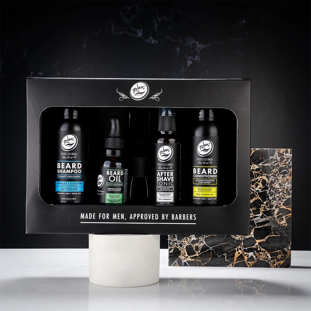 Kit de cuidado para barba Rolda